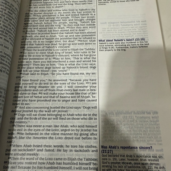 The Quest Study Bible  NIV Zondervan Bonded Leather Brown Comfort Print - Picture 7 of 7